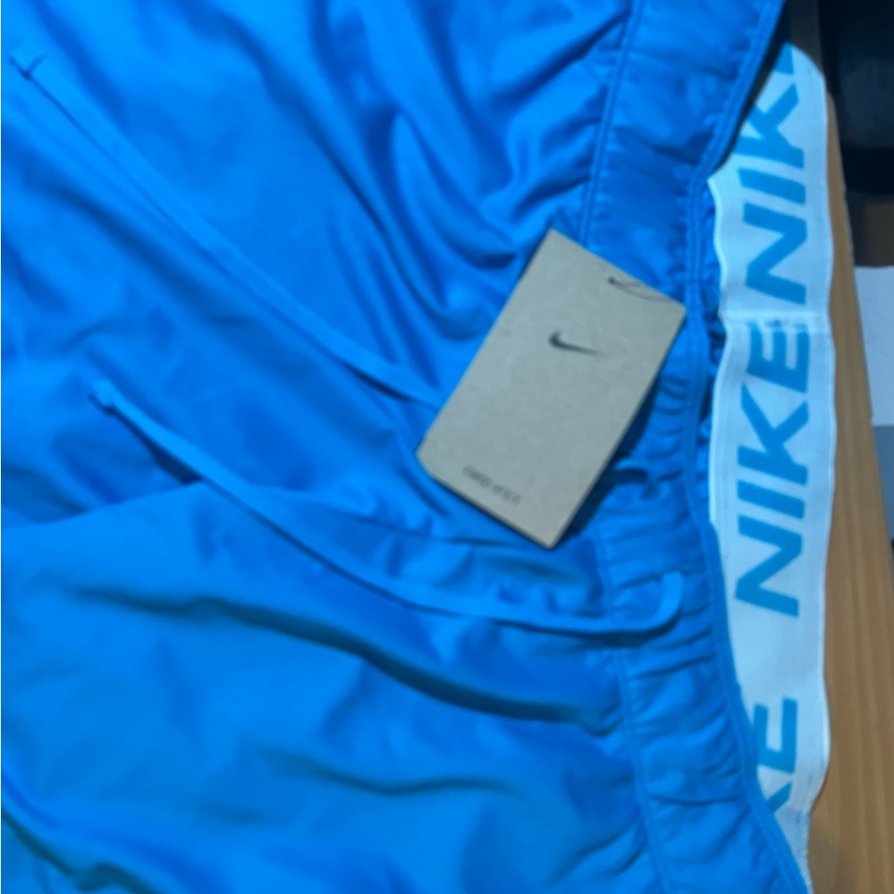 Blue Nike shorts !